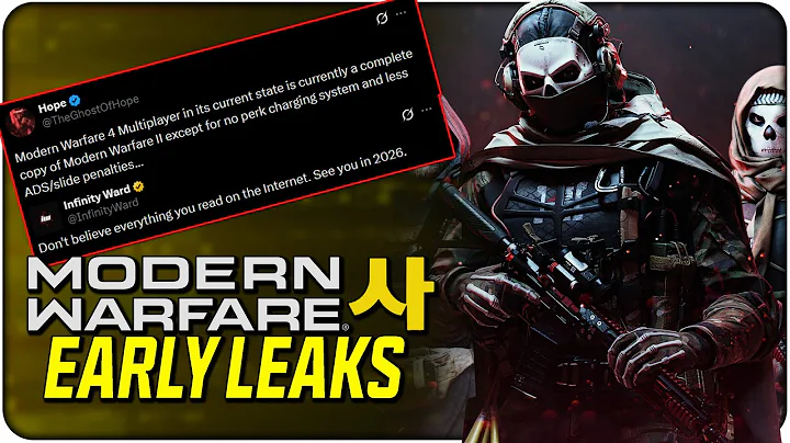 The Modern Warfare 4 Leaks are Concerning but...