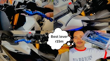 how to install r15m levers universal? r15m lever install by hideriderstudio 2023?