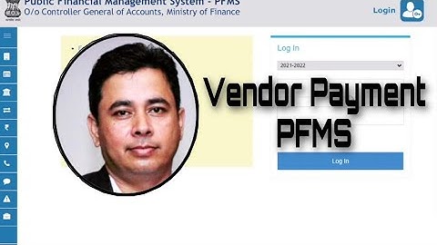 VENDOR PAYMENT II VENDOR PAYMENT PFMS II SINGLE VENDOR PAYMENT