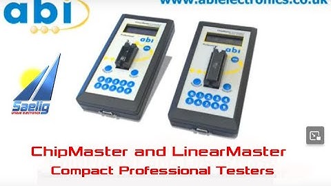 Compact Pro Handheld IC Tester from Saelig