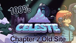 Celeste 100% Chapter 2 Old Site All Strawberries, Crystal Heart & B-Side Gameplay Walkthrough