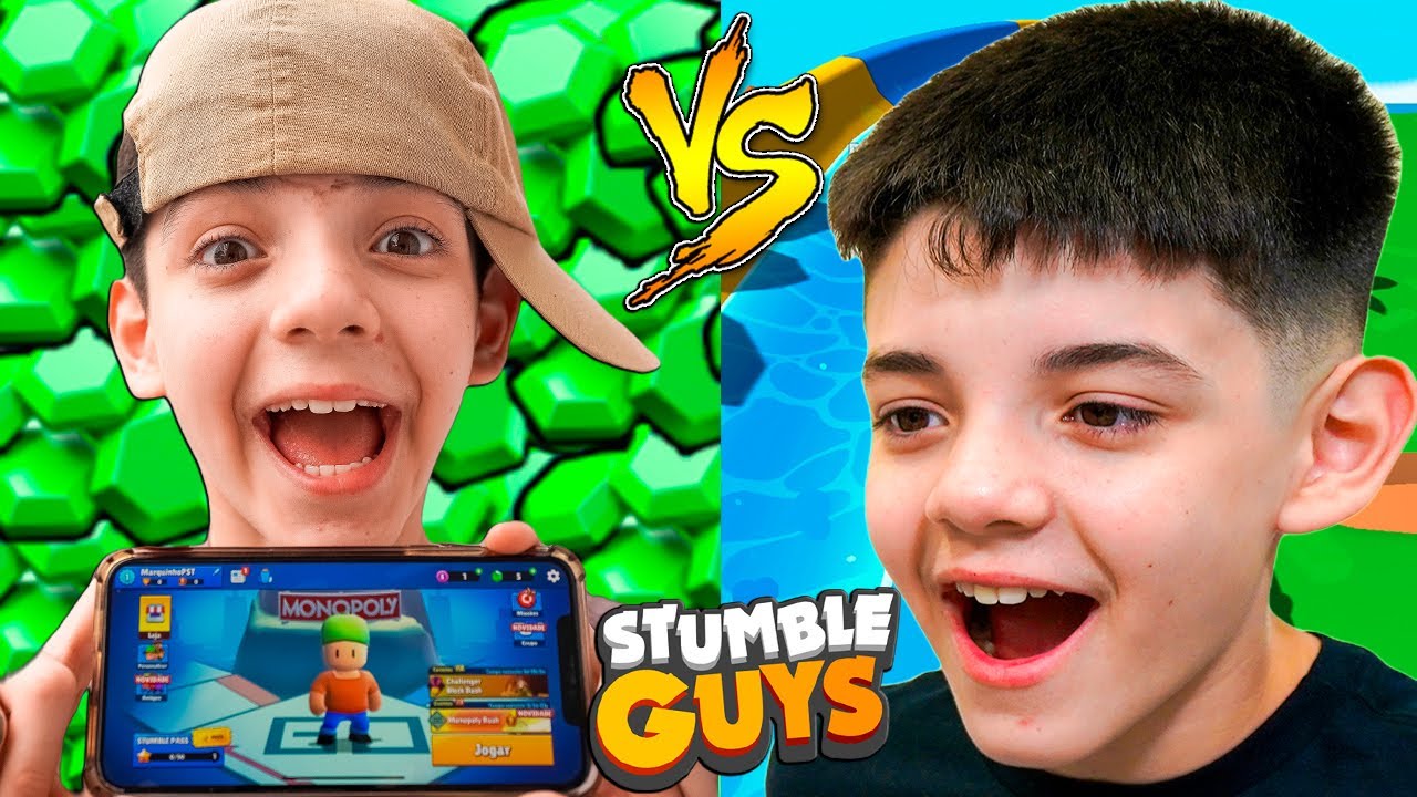 SURPREENDI O MARQUINHO NO STUMBLE GUYS 🎁 - Piero Start Games