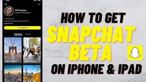 How To Get Snapchat Beta On iPhone & iPad ! 2021 Snapchat Beta Program