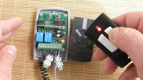 Universal Rolling,fixed code receiver programming procedure with BENINCA remote controls