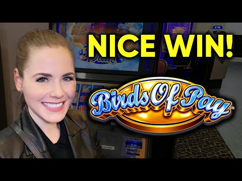 NICE WIN! First Try Playing Birds Of Pay Slot Machine!