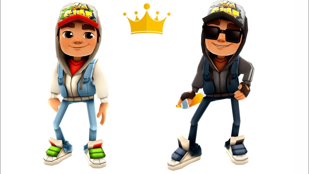 Suby Subway Surfers jake🔴 Vs Subway Surfers jake ⚫- All Levels Gameplay ...