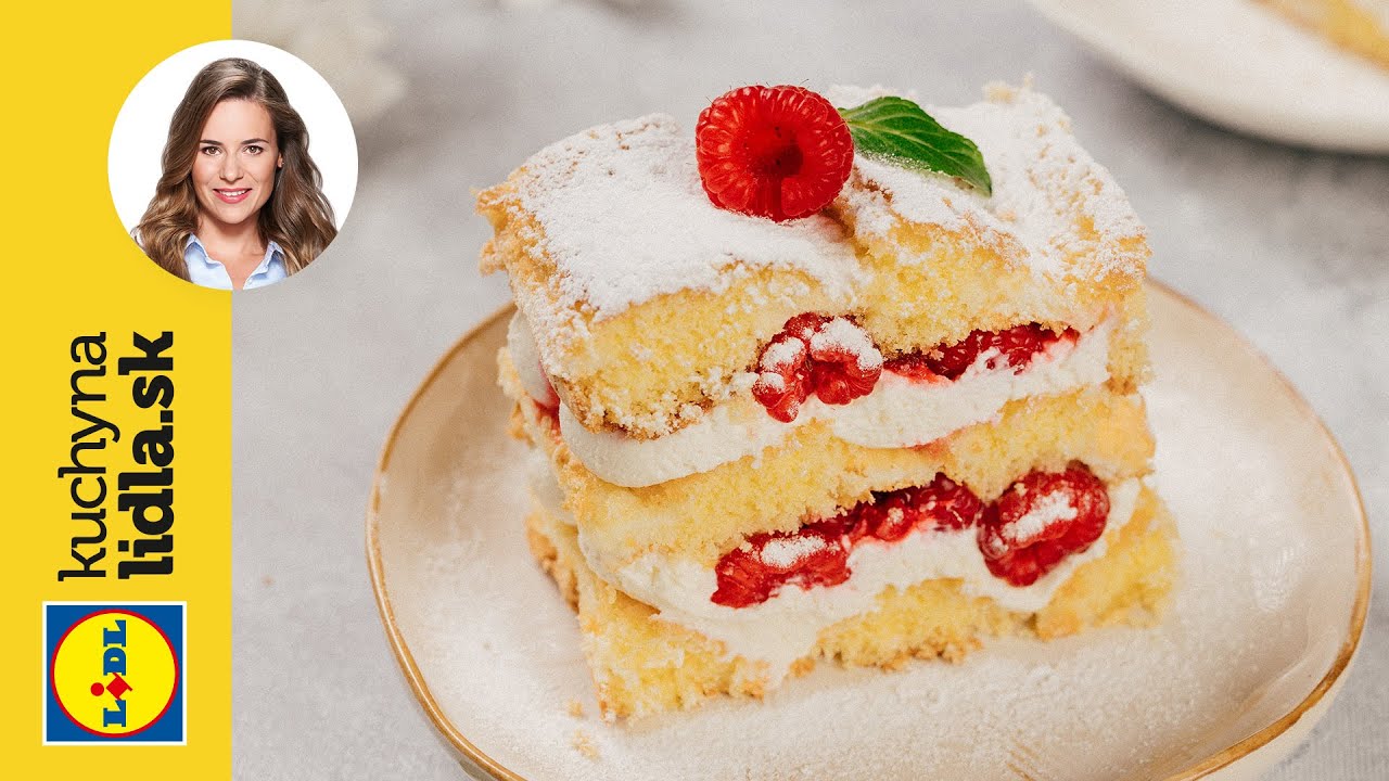Kardinál rezy s malinami 🍰 | Veronika Bušová | Kuchyňa Lidla