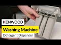 How to Replace the Dispenser Drawer Front on a Kenwood Washing Machine