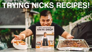 Best Recipes from Nick Digiovanni's Cookbook Knife Drop!