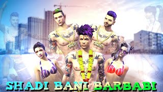 CHALU LONDIYA ( चालू लोंडिया ) FREE FIRE SHORT STORY  SHAADI BNI BERBADI  PRO AK BOY