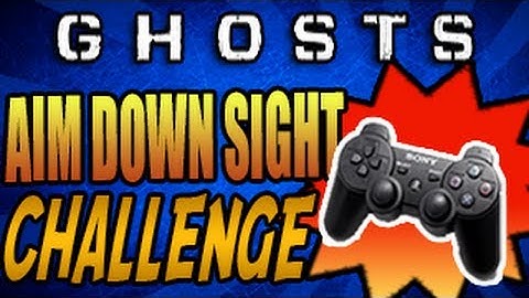 COD Ghosts: "Aim Down Sight Forever Challenge" - #4 - (COD Ghost Multiplayer)