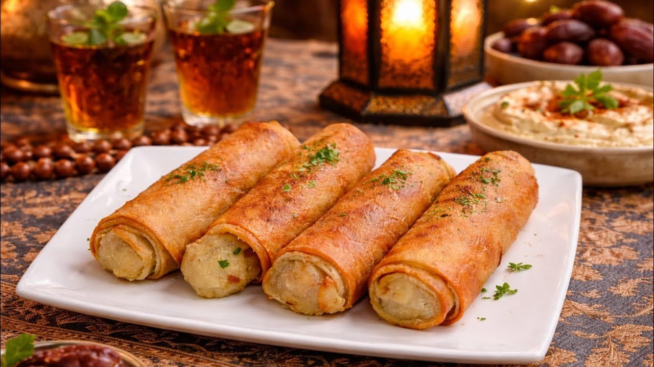 سيكار بالبطاطا لذيد و مقرمش اقتصادي وكيوجد بسرعة ciguar au pomme de terre facile macile