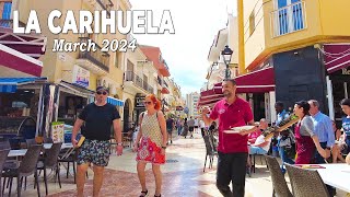 La Carihuela Torremolinos Walking Tour Costa del Sol Malaga Spain March 2024 [4K]