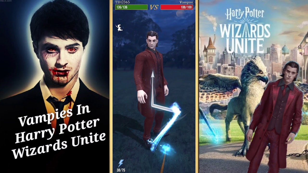HARRY POTTER: WIZARDS UNITE - FIRST EVER ENCOUNTER WITH VAMPIRES