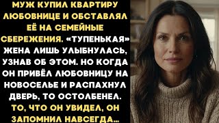 видео: 💔 Муж купил квартиру любовнице, но не ожидал, что увидит там… картинка: 💔 Муж купил квартиру любовнице, но не ожидал, что увидит там…