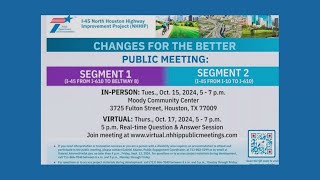TxDOT holds public meeting over I-45 expansion project