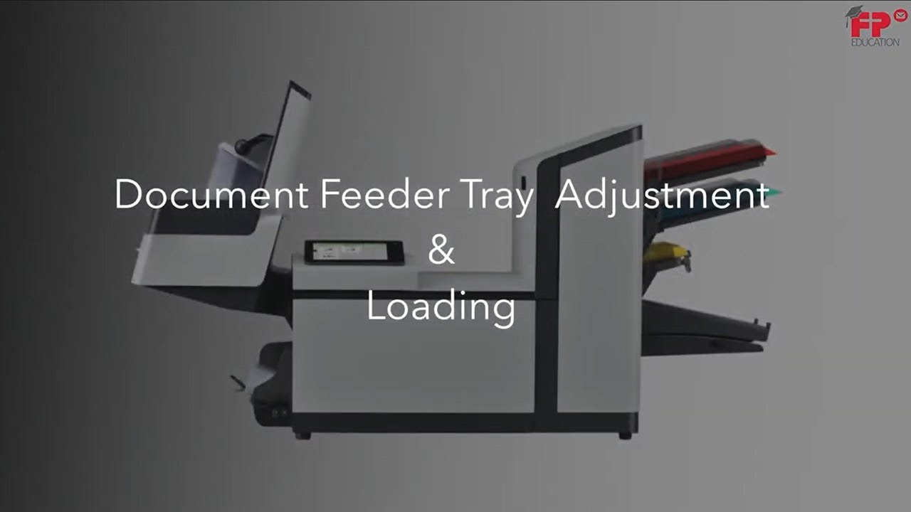 Document Feeder Tray Adjustment & Loading YouTube