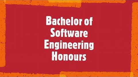 Bachelor of Software Engineering Degree programme