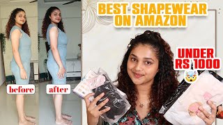 HOW TO MAKE YOUR WAIST LOOK SMALLER | Best Shapewear on Amazon under Rs 999/- only |