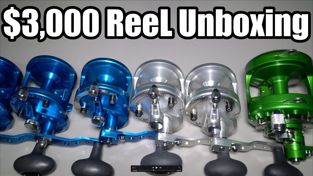 My Most EXPEN$IVE Reel Unboxing- (DREAM Reels) ft. J&H Tackle and AVET Reels  