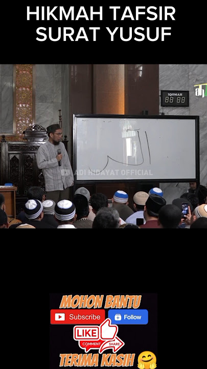 The meaning of the letters of the Quran #islam #ustadzadihidayat #shorts