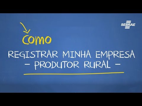 Vídeo: Como Registrar Uma Fazenda