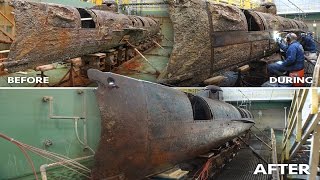 The Hunley Comes Out Of Her Shell