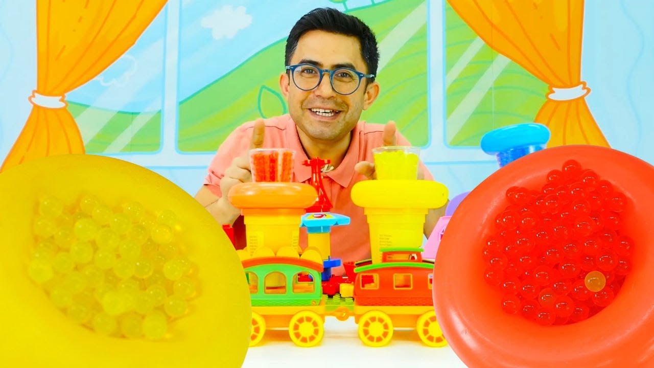 Bebek oyunları. Nail Baba Orbeez havuzu yapıyor