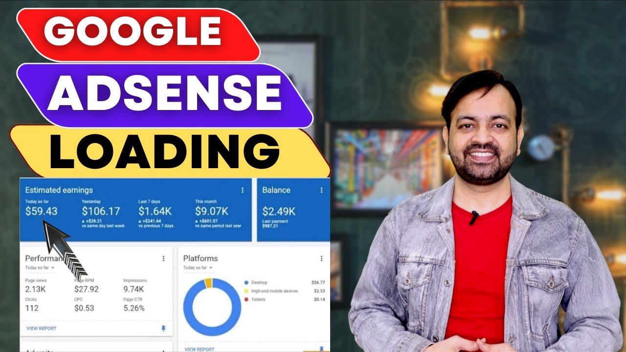 Google Adsense Loading Method Full Course Trick | Adsense Loading Kya ...
