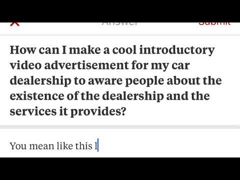 How do i create a video to advertise my dealership??