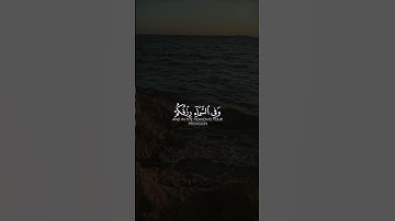 أجر لي ولكم القارئ: إسلام صبحي تلاوة هادئة