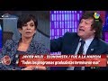 "Yo no tengo la culpa q seas una ignorante en economía"Milei contra Mónica G,Intratables-21/2/18