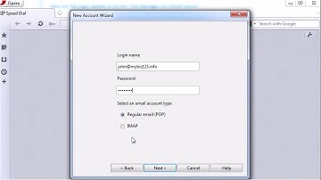 Opera Mail: How to Configure an IMAP Email Account with SSL
