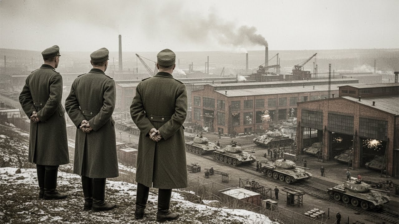 Hitler rise dell'industria sovietica finché 80.000 T-34 uscirono dalle catene di montaggio