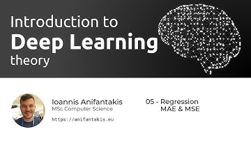 Deep Learning - 05 Regression MAE & MSE Error Functions
