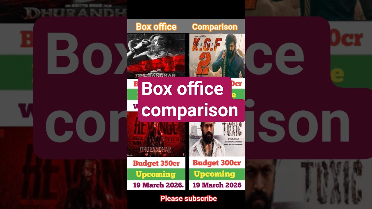 KGF 2 VS Dhurandhar 2 Box office colle comparison