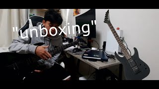 unboxin guitar jackson j11 (tiene un mes el video xd)