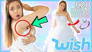 Trying On Cheap Wedding Dresses From Wish ! Success Or Disaster !