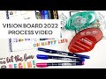 Process Video: Vision Board 2022