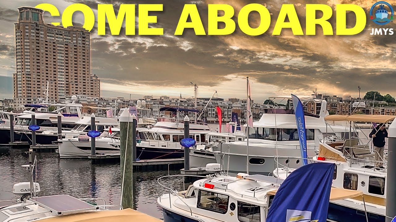 ⁣Dock Walk and Talk - Baltimore, Maryland TrawlerFest 2022