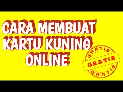 CARA DAFTAR KARTU KUNING ONLINE 2022 | 5 MENIT BERES ANTI LOADING