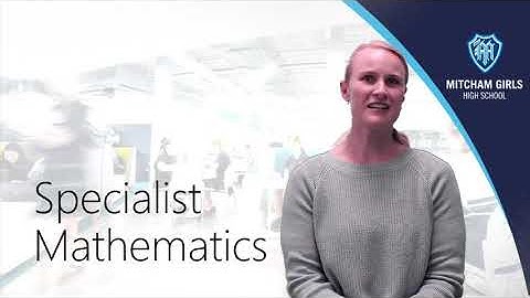 SACE Specialist Mathematics