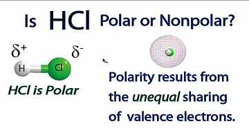 ¿Es el HCl un dipolo polar?