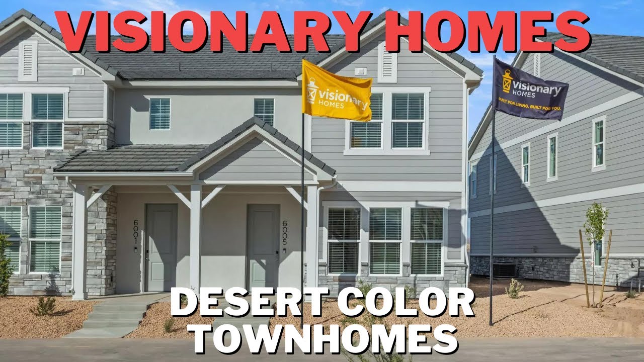 Visionary Homes The Arbors in Desert Color Town Homes For Sale 3