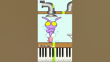 Save JAX!!🤣Pipe Puzzle Game Challenge!! TADC Jax and Pomni @pinkorojapan - Piano Tutorial