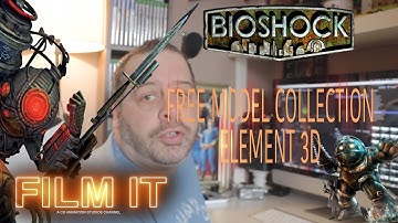 Bioshock FREE model pack (Element 3D)