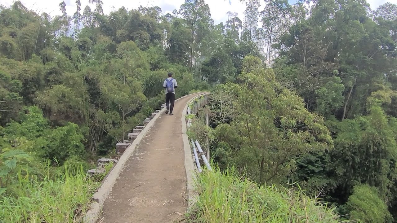 Jembatan KA Cisero/Cisurupan Garut, Unik Melengkung & Panjang, Part. 7