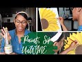 Paint &amp; Sip With Me | Relaxing Beginner Paint Session | Sunflower Painting | Time-lapse | Ro Edition