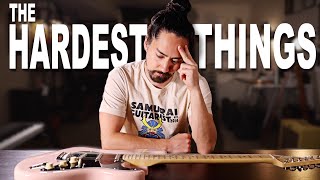 The 7 Hardest Things To Do On Guitar (and how to do them)