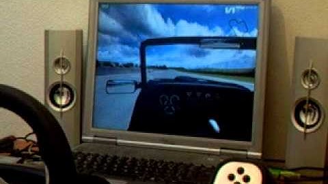 LFS Live for speed and Logitech g25